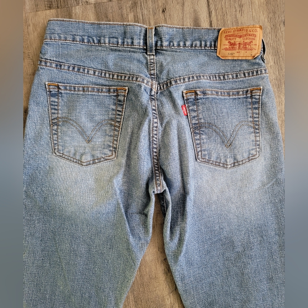 Levi Strauss 515 Nouveau Boot Cut Jeans Size 4 M - Picture 3 of 7